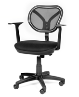 Кресло офисное СН450 NEW, TW11, черное