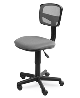 Кресло офисное CH-299BL, ткань 15-48, серое