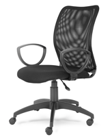 Кресло офисное СН599, TW11, черное