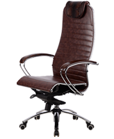 Кресло Samurai K-1, темно-коричневое