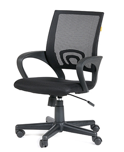 Кресло офисное СН696, TW-11, черное