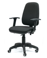 Кресло офисное СН661, 15-21, черное