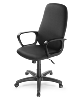 Кресло офисное СН808, TW-11, черное